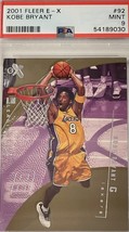 2001-02 Fleer E-X - Kobe Bryant - #92 - Nba Los Angeles Lakers,* - Hof* - Psa 9* - £67.10 GBP