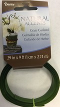 Floral Grass Garland Green 1 Cm X 9 Feet - £13.72 GBP