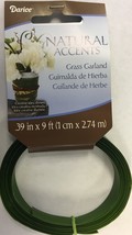 Floral Grass Garland Green 1 Cm X 9 Feet - £13.54 GBP