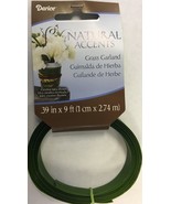Floral Grass Garland Green 1 Cm X 9 Feet - $24.19 CAD