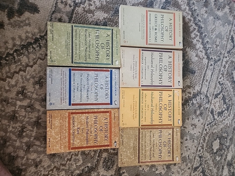 RARE SET A HISTORY OF PHILOSOPHY - Frederick Copleston, S.J.  (7books) Item image 2