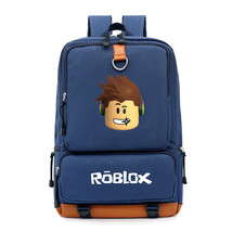 Roblox Theme Backpack Schoolbag Daypack Bookbag Head - £33.17 GBP