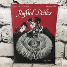 Ruffled Doilies Carks Pattern Book No. 253 Spool Cotton Co Vintage 1949 - £15.56 GBP