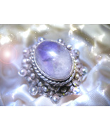 HAUNTED ANTIQUE LOCKET VIOLET SANCTUM OF THE CLEAR MIND SPIRIT HIGHEST M... - $221.33
