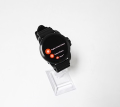 Fossil Gen 5E FTW4047 44mm Stainless Steel w/ Silicone Band - Black image 2