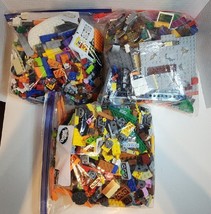 Lego Lot Bulk 5+ lbs Mixed Bricks Blocks star wars Potter marvel DC mind craft + - £34.87 GBP