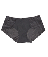 PINK Victoria&#39;s Secret Black Lace Hiphugger Hipster Panties Size Small - £12.05 GBP