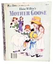 Mother Goose 1961 Eloise Wilkin Vintage Little Golden Book Hardcover Z P... - $187.52 MXN