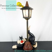 Extremely rare! Vintage Sylvester and Tweety lamp. Looney Tunes collectible. - £997.94 GBP