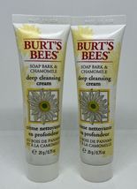 Burt's Bees - Deep Cleansing Cream Soap Bark &amp; Chamomile 0.75 oz - 2x - $8.90