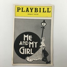 1987 Playbill Marquis Theatre Jim Dale, Maryann Plunkett in Me and My Girl - £11.35 GBP