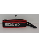 OEM Replacement Canon EOS 6D neck Strap for Digital SLR Camera Red Black - $33.55 CAD