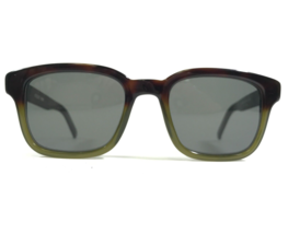 Robert Marc Sonnenbrille 699-260 Grün Landschildkröte Quadrat Rahmen Mit... - $118.78