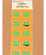 American Greetings Cartoon Frog Face Stickers 30 Stickers*NEW/SEALED* p1 - $5.99