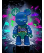 Miniso X Qee Blind Bag Bear Figure Colorful “EASY” 3&quot; Tall - $18.93 CAD
