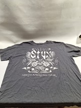 Styx North American Rock and Roll Forever Tour  Concert T-Shirt Size XXL - $16.78