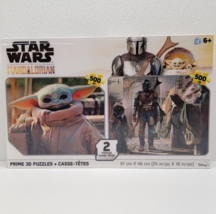 Star Wars The Mandalorian Prime 3D Puzzles 2-pack 500 Pieces Each - Comp... - £9.37 GBP