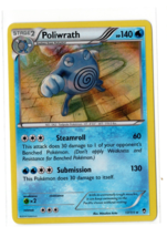 Pokémon TCG Poliwrath Furious Fists 17/111 Holo Rare Card Nintendo Game Freak LP - £1.52 GBP