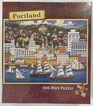 Master Pieces Portland 500 Piece 19" x 13" Puzzle - BRAND NEW / SEALED - Oregon - $22.50