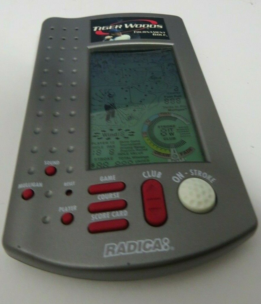 Tiger Woods Tournament Golf Electronic Game 1999 Extremely Tested w/Batteries - $12.00