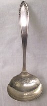 Antique Oneida Par Plate 1915 Bridal Wreath Gravy Ladle - $8.90