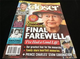 Closer Magazine November 29, 2021 Queen&#39;s Final Farewell, Dean Martin,Judge Judy - £7.04 GBP