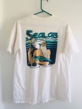 Single Stitch Vintage Tee 90s Crazy Shirt USA SEALAB Under SEA Exploration SZ XL - £33.54 GBP