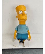 Vintage 1990 Bart Simpsons Family Plastic Head Plush Doll - £11.64 GBP