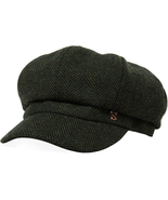 Women&#39;s Merino Wool Newsboy Hat with Visor and Beret Style - $27.07