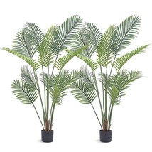 VEVOR Artificial Palm Tree, 5 FT Tall Faux Plant, Secure PE Material &amp; A... - $115.88