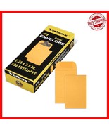 Compact Gummed Seal Kraft Envelopes: 500 Count for Seed &amp; Accessory Storage - $46.81 CAD