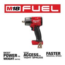 Milwaukee M18 1/2 in. Impact Wrench Friction Ring Brushless Cordless Mid Torque - £146.05 GBP