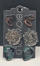 BIOWORLD Harry Potter Earrings 3 Pairs Slytherin PROTOTYPE SAMPLES New - $19.79
