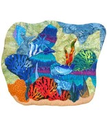 Seascape: Quilted Art Wall Hanging - £322.99 GBP