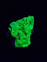 3.4 Gram  Autunite Crystals on Matrix, Fluorescent Uranium Ore - $34.00