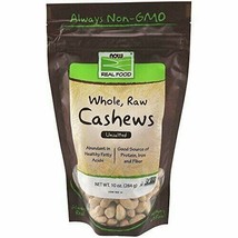 NOW Foods, Whole Cashews, Raw and Unsalted, Source of Fiber, Protein, Iron an... - £10.81 GBP