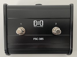 Hosa FSC-385 Footswitch, Guitar-style, Dual-latching - $41.99
