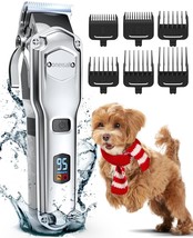 oneisall Dog Clippers for Grooming for Thick Heavy Coats/Low Noise Rechargeab... - £74.69 GBP