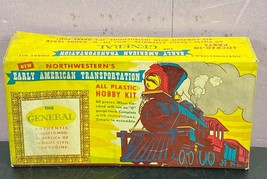 Northwestern&#39;s THE GENERAL O Scale Train Unbuild kit in Box Vintage 1950 read - £19.40 GBP