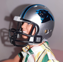 CAROLINA PANTHERS NFL Mini POCKET PRO HELMET Riddell Football Display 2014 - £5.42 GBP