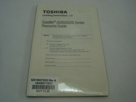2007 Toshiba A200/A205 Series Resource Guide Book Sealed New in Package - £7.90 GBP