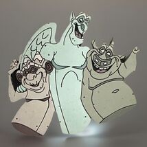 Disney Hunchback of Notre Dame Gargoyles Victor Hugo Laverne Magnet - $5.59