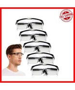 5PCS Adjustable Fog-Proof Safety Glasses - Ultimate Protection for All O... - $607.58 MXN