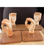 Mid century ceramic Hand towel holder - creepy movie prop - one of a kin... - £239.91 GBP