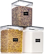 Large Food Storage Containers With Lids Airtight 5.2L /176Oz, For Flour,... - $52.01 CAD