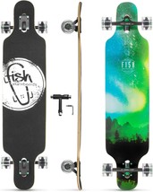 Long Board Skateboard For Adults Teenagers Kids Ages 6-12 Adults Men Wom... - £61.53 GBP