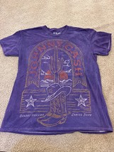 Johnny Cash T Shirt Men&#39;s M Vintage Distressed Design Sunday Morning Hole - $14.48