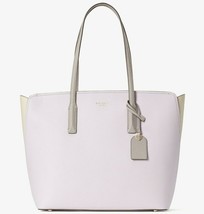 Kate Spade Margaux Lilac Moonlight Leather Large Tote PXRUA226 NWT $298 MSRP FS - £114.60 GBP