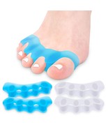 Toe Separator Toe Spacers for Feet – 2 Pairs Premium Bunion Corrector fo... - £7.52 GBP