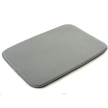 Norpro - 329 Norpro dish drying mat, 18&quot; x 12&quot;, gray - £12.57 GBP